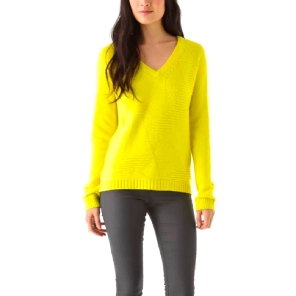 AIKO Gabrielle Sweater Neon Yellow S